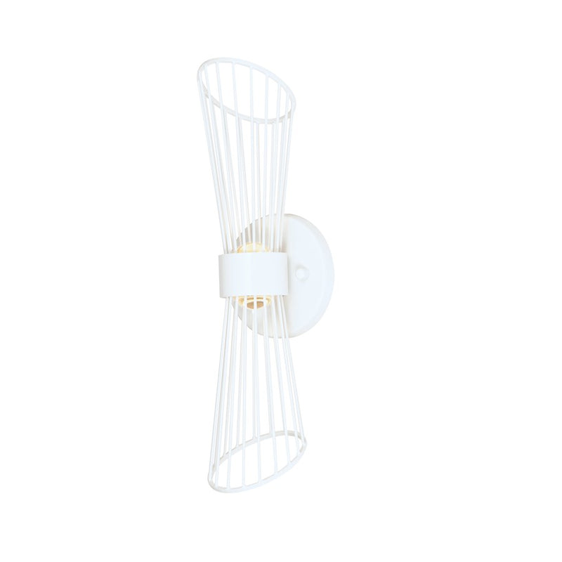 Maxim Lighting Zeta 2 Light Wall Sconce, Matte White
