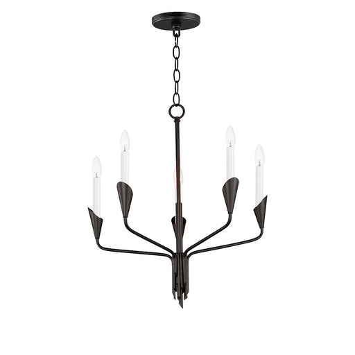 Maxim Lighting Calyx Chandelier, Black