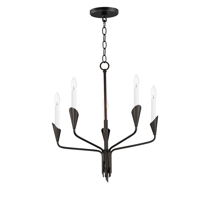 Maxim Lighting Calyx Chandelier, Black