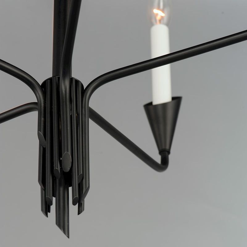 Maxim Lighting Calyx Chandelier, Black