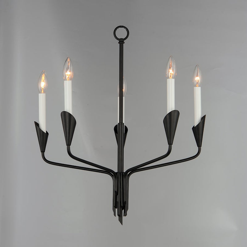 Maxim Lighting Calyx Chandelier, Black