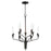 Maxim Lighting Calyx Chandelier, Black