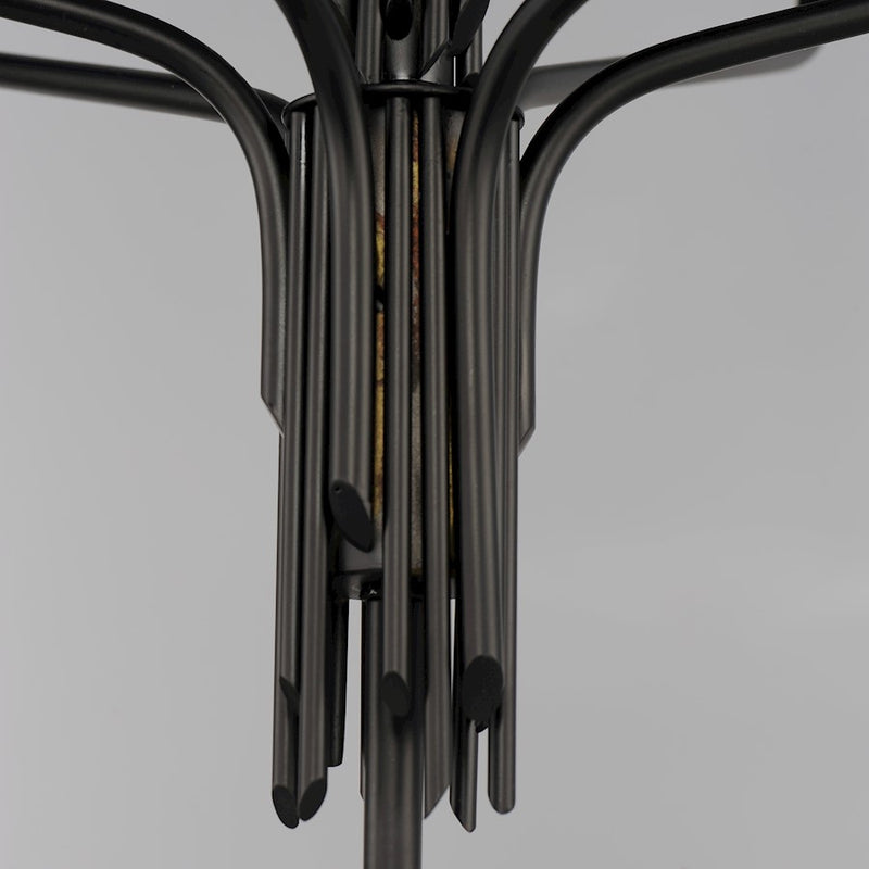 Maxim Lighting Calyx Chandelier, Black