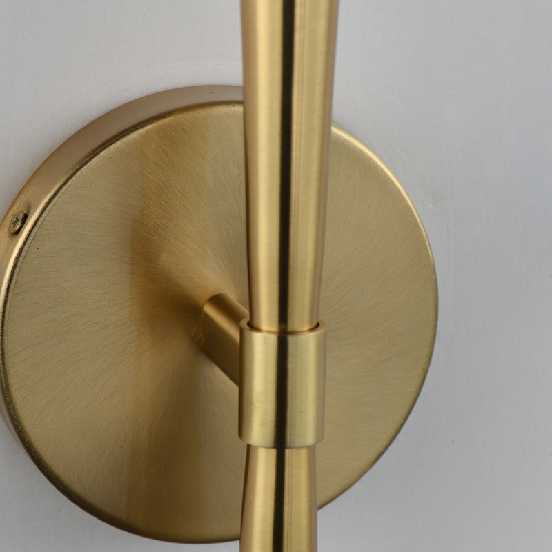 Maxim Lighting Rome 2 Light 13.5" Wall Sconce, Satin Brass