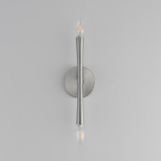 Maxim Lighting Rome 2 Light 13.5" Wall Sconce, Satin Nickel