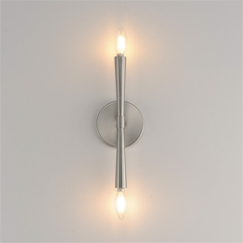 Maxim Lighting Rome 2 Light 13.5" Wall Sconce, Satin Nickel