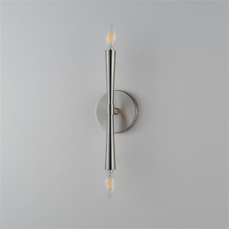 Maxim Lighting Rome 2 Light 13.5" Wall Sconce, Satin Nickel