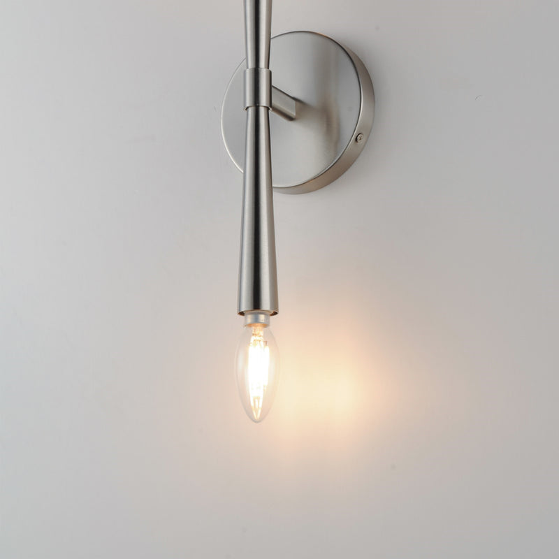 Maxim Lighting Rome 2 Light 13.5" Wall Sconce, Satin Nickel