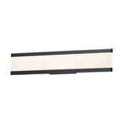Maxim Lighting Visor 24" LED 2-Light Wall Sconce, Black