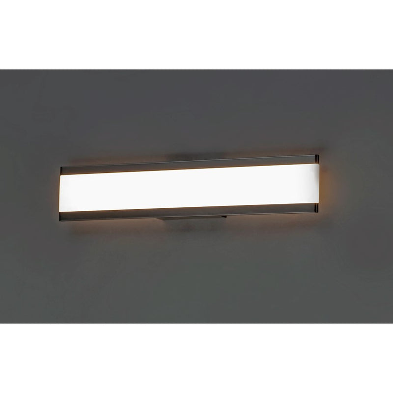 Maxim Lighting Visor 24" LED 2-Light Wall Sconce, Black
