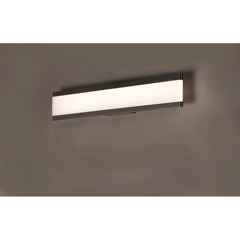 Maxim Lighting Visor 24" LED 2-Light Wall Sconce, Black