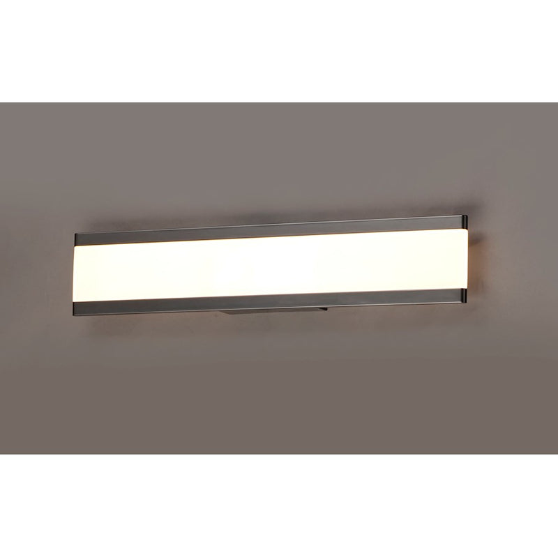 Maxim Lighting Visor 30" LED 2-Light Wall Sconce, Black