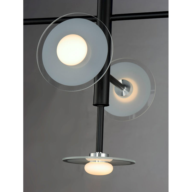 Maxim Lighting Helio 5-Light LED Pendant, Black