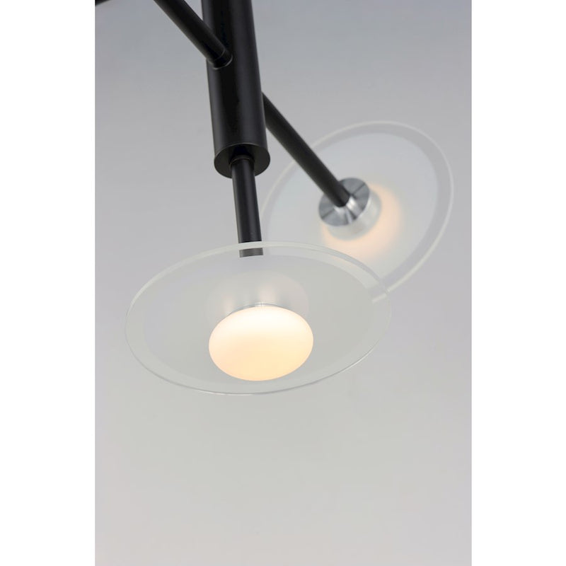 Maxim Lighting Helio 5-Light LED Pendant, Black