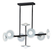 Maxim Lighting Helio 8-Light LED Pendant, Black