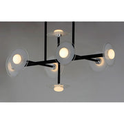 Maxim Lighting Helio 8-Light LED Pendant, Black
