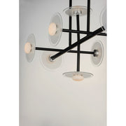 Maxim Lighting Helio 8-Light LED Pendant, Black