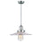 Maxim Lighting Mini Hi Bay 1 Light Pendant Stem Hung, Nickel/Clear - 25045CLPN