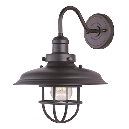 Maxim Lighting Mini Hi Bay 1 Light Wall Sconce, Bronze - 25091BZ