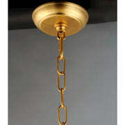 Maxim Lighting Abode 4-Light Large Chandelier, Gold/Black
