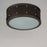 Maxim Lighting Trestle 2-Light Flush Mount, Oil Rubbed Bronze/Brass