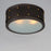 Maxim Lighting Trestle 2-Light Flush Mount, Oil Rubbed Bronze/Brass