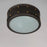 Maxim Lighting Trestle 2-Light Flush Mount, Oil Rubbed Bronze/Brass