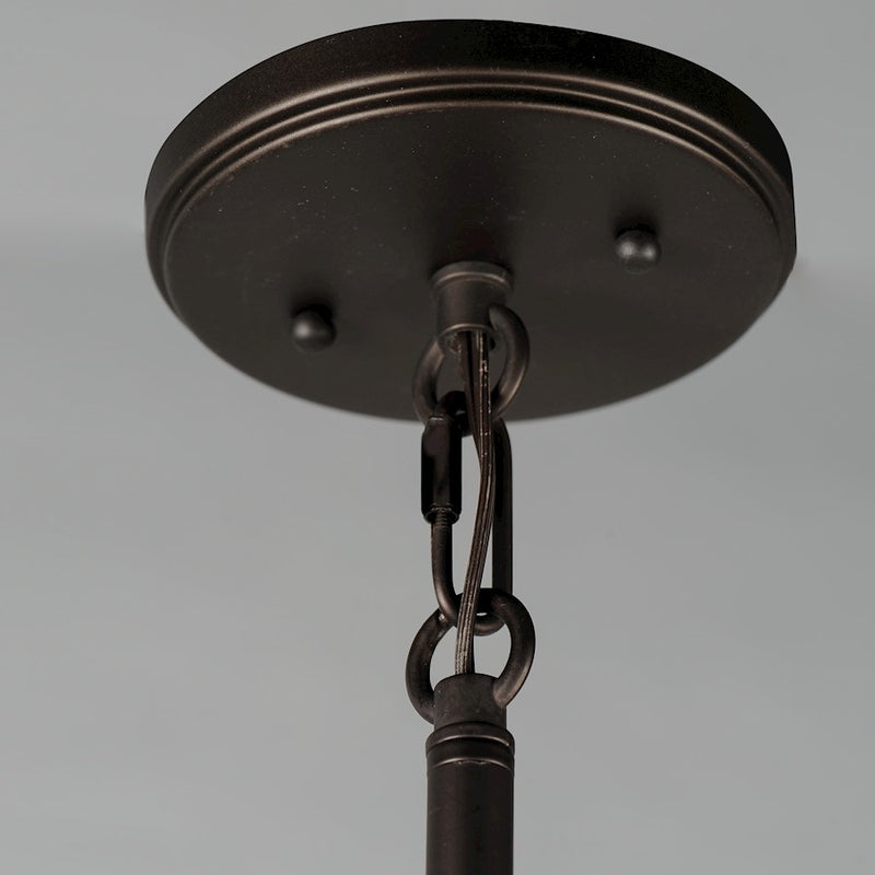 Maxim Lighting Trestle 1-Light Pendant, Oil Rubbed Bronze/Brass