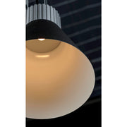 Maxim Lighting Storehouse LED Small Pendant, Aluminum/Black