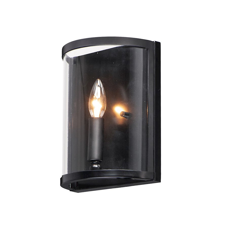 Maxim Lighting Sentinel 1-Light Wall Sconce, Clear