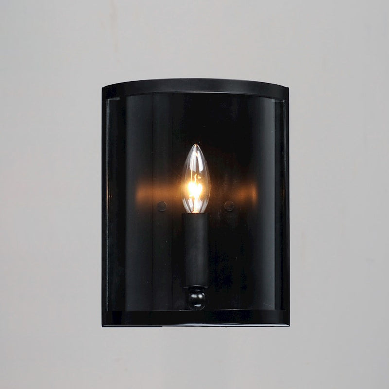 Maxim Lighting Sentinel 1-Light Wall Sconce, Clear