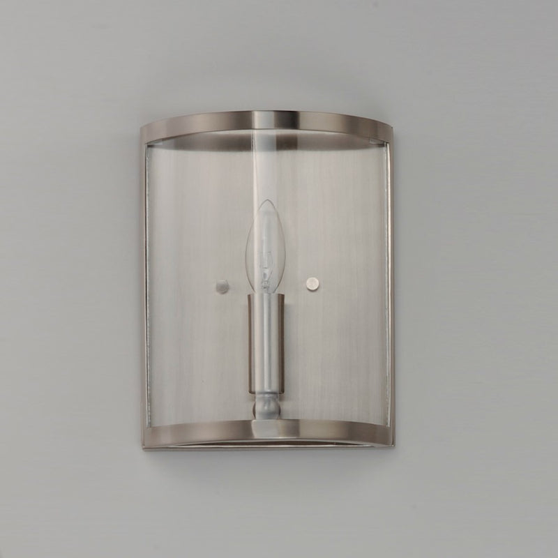 Maxim Lighting Sentinel 1-Light Wall Sconce, Clear