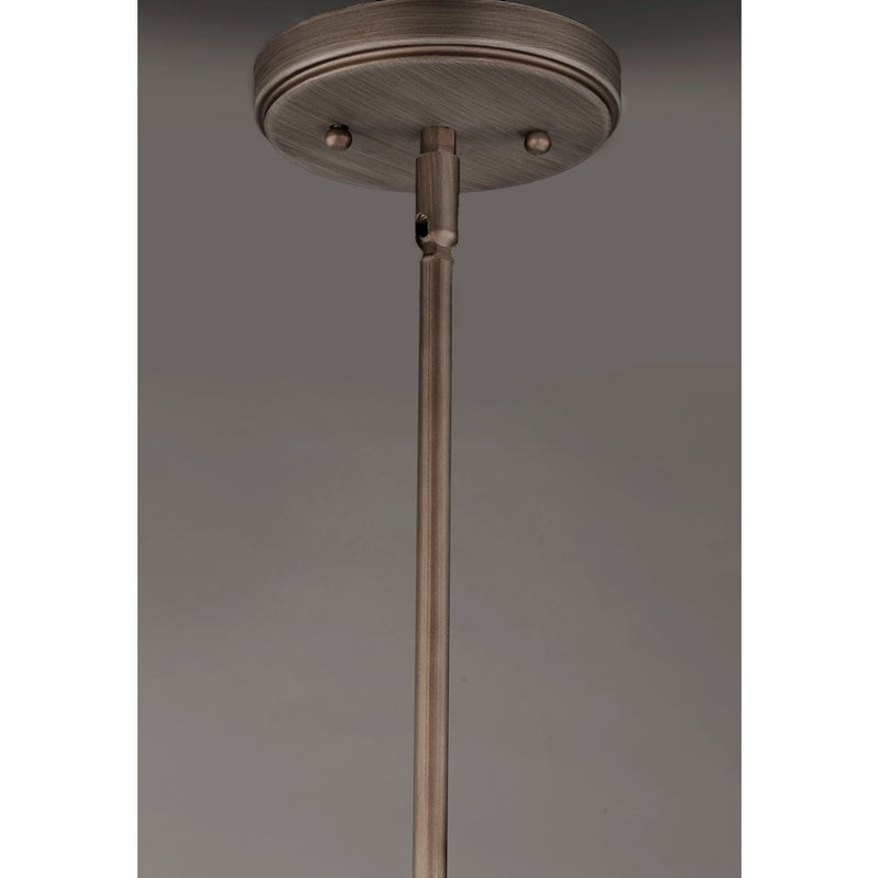 Maxim Lighting Outland Mini Pendant, Barn Wood/Weathered Zinc