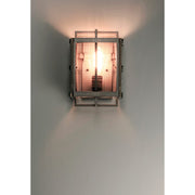 Maxim Lighting Outland 1-Light Wall Sconce, Barn Wood/Weathered Zinc