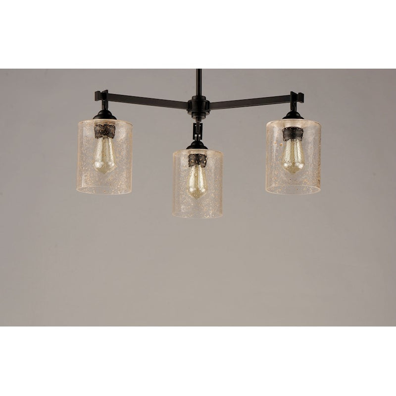 Maxim Lighting Stonehenge Chandelier, Bronze