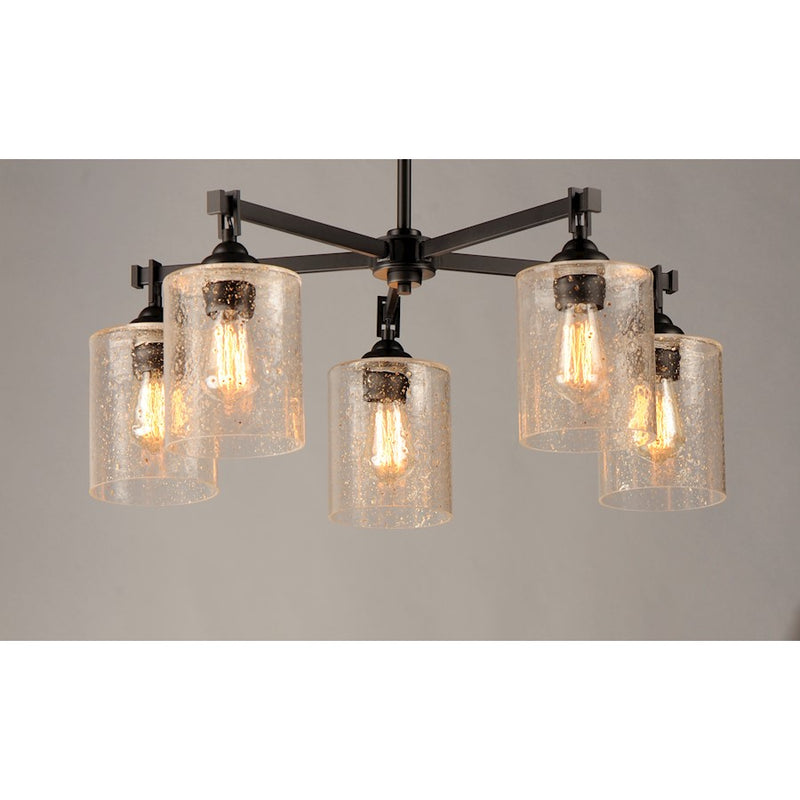 Maxim Lighting Stonehenge Chandelier, Bronze
