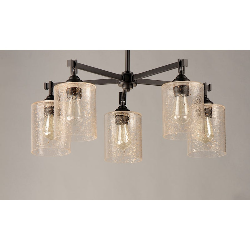Maxim Lighting Stonehenge Chandelier, Bronze