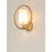 Maxim Lighting Meridian 1-Light Wall Sconce, Natural Aged Brass