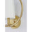 Maxim Lighting Meridian 1-Light Wall Sconce, Natural Aged Brass