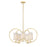 Maxim Lighting Meridian Chandelier, Natural Aged Brass