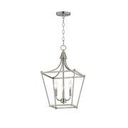 Maxim Lighting Clifton 3 Light 20.75" Single Pendant, Satin Nickel - 25313SN