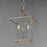 Maxim Lighting Clifton 3 Light 20.75" Single Pendant, Satin Nickel