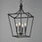 Maxim Lighting Clifton 4 Light 28" Single Pendant, Black