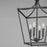 Maxim Lighting Clifton 4 Light 28" Single Pendant, Black