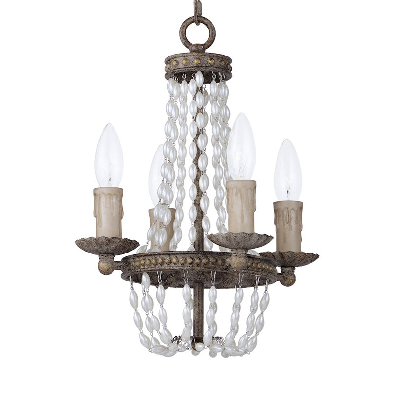 Maxim Lighting 14.5' x 11' Gisele Chandelier, Antique Terra