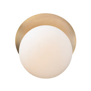 Maxim Lighting Vesper 1-Light Wall Sconce, Satin Brass/Black