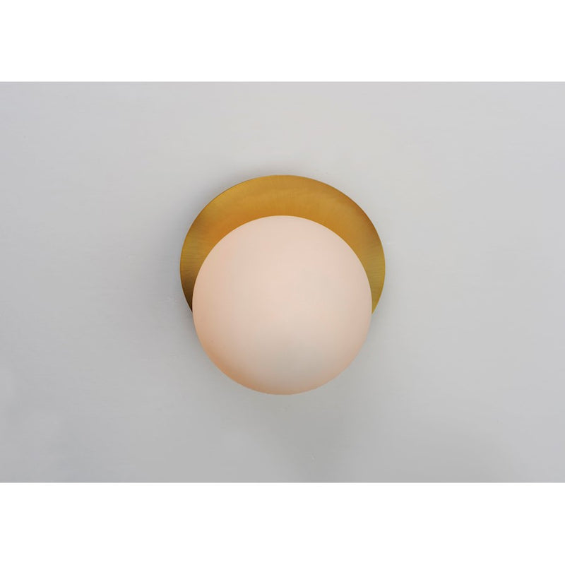 Maxim Lighting Vesper 1-Light Wall Sconce, Satin Brass/Black