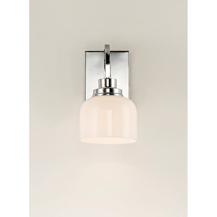 Maxim Lighting Swale 1-Light Bath Vanity, Polished Chrome