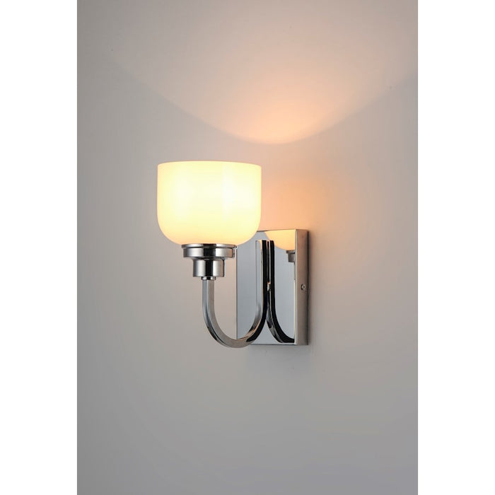 Maxim Lighting Swale 1-Light Bath Vanity, Polished Chrome