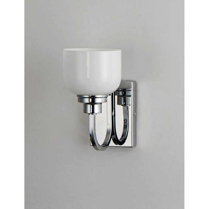 Maxim Lighting Swale 1-Light Bath Vanity, Polished Chrome